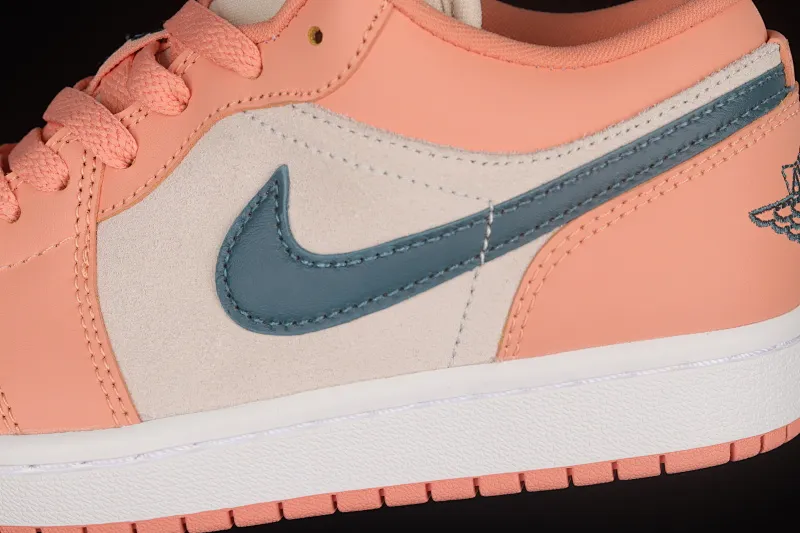 All categories Air Jordan Jordan series basketball shoes Air Jordan 1 Low G version pure original Air Jordan AJ1 Low AJ1 Joe 1 pink and green low-top cultural sneakers DC0774-800